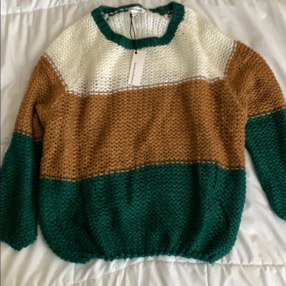 Vici Dolls tri-color knit sweater